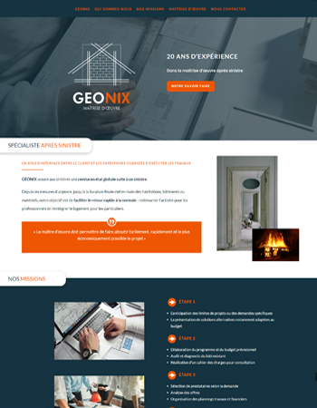 Geonix site - création mlcat